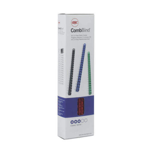 4028197_03.jpg Grzbiety plastikowe GBC Combs, A4, 12 mm, białe