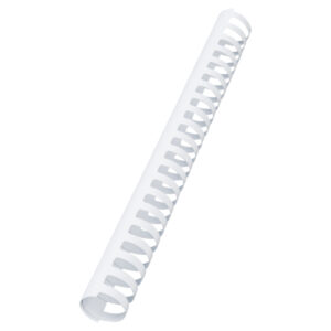 Grzbiety plastikowe GBC Combs, A4, 28 mm, białe