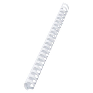 Grzbiety plastikowe GBC Combs, A4, 32 mm, białe