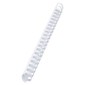 Grzbiety plastikowe GBC Combs, A4, 38 mm, białe