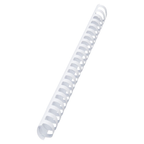 Grzbiety plastikowe GBC Combs, A4, 38 mm, białe