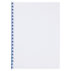 Grzbiety plastikowe GBC Combs, A4, 6 mm, niebieskie