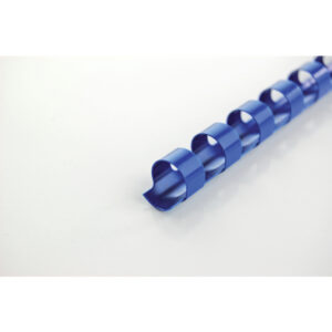 Grzbiety plastikowe GBC Combs, A4, 8 mm, niebieskie
