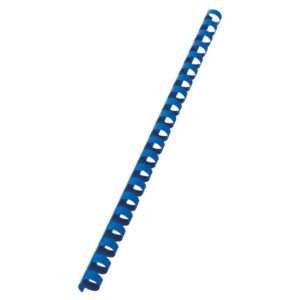 Grzbiety plastikowe GBC Combs, A4, 12 mm, niebieskie