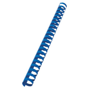 Grzbiety plastikowe GBC Combs, A4, 21 mm, niebieskie