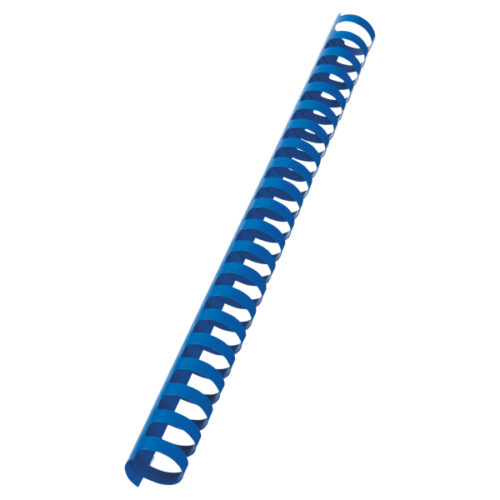 Grzbiety plastikowe GBC Combs, A4, 21 mm, niebieskie