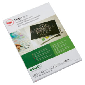Folia do laminacji GBC Matt™, A3, 75 mic., matowa