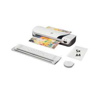 Laminator GBC Inspire+ A4, zestaw 4w1 biały