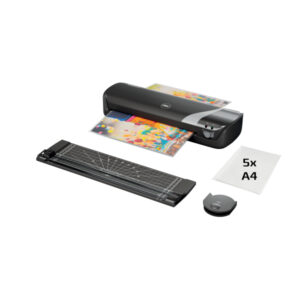 Laminator GBC Inspire+ A4, zestaw 4w1 czarny