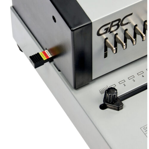 4410038_04.jpg Bindownica profesjonalna grzbietowa elektryczna GBC CB25E Pro, dziurkowanie 25, bindowanie 500 kartek