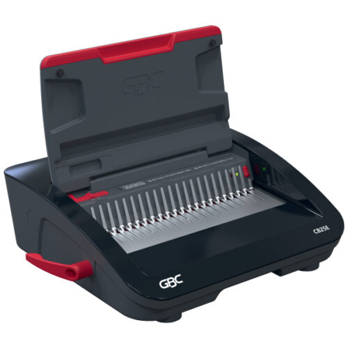 Bindownica grzebieniowa elektryczna GBC CombBind® CB25E, dziurkowanie 25, bindowanie 390 kartek