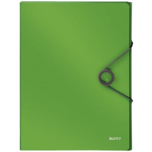 Teczka z gumką PP Leitz Solid, 30 mm, jasnozielona