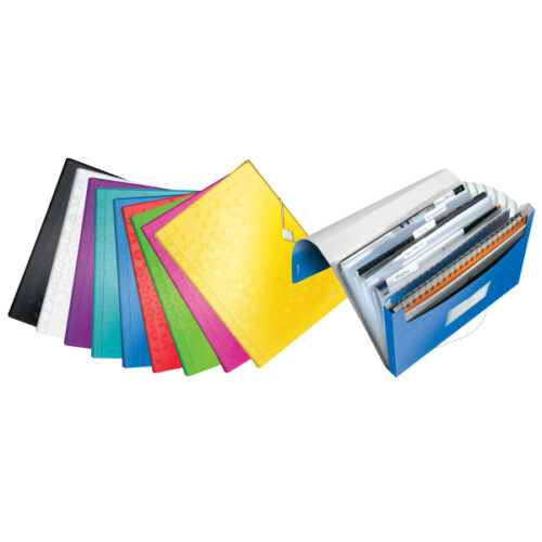 45890051_04.jpg Teczka z 6 przegródkami PP Leitz WOW, turkusowa