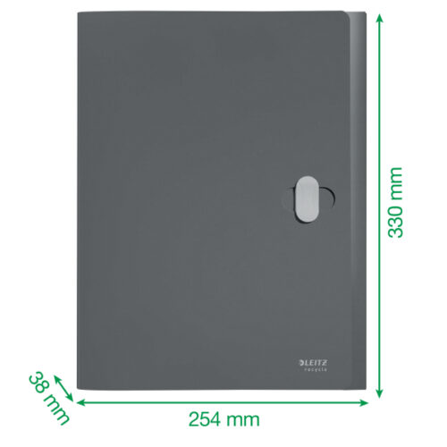 46230035_07.jpg Teczka Recycle A4 PP 30mm, niebieska