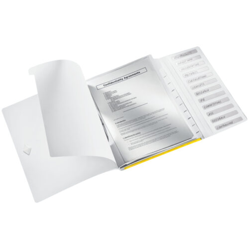 46340016_02.jpg Teczka segregująca 12 przekładek PP Leitz WOW, żółta