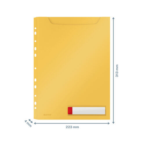 46680019_03.jpg Koszulki o zwiększonej pojemności Leitz Cosy, żółta