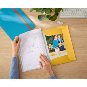 46700019_01.jpg Album ofertowy Leitz Cosy, poszerzony, PP, żółty