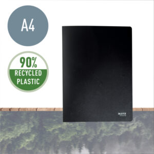 Album ofertowy Recycle A4 PP 20 koszulek, czarny