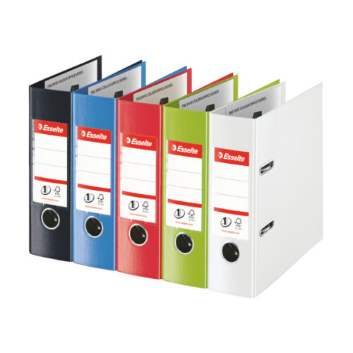 468630_n_07.jpg Segregator Esselte No.1 Vivida, A5, szer. 75 mm, czerwony
