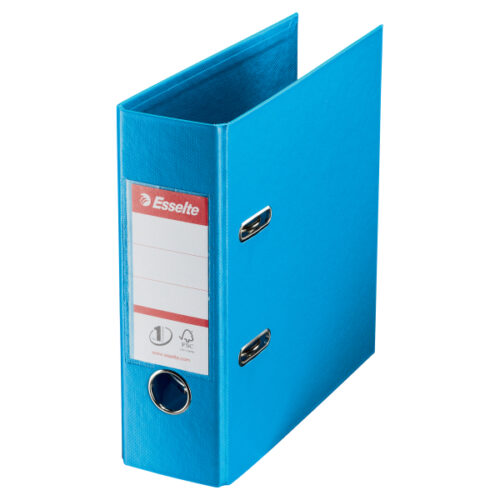 Segregator Esselte No.1 Vivida, A5, szer. 75 mm, niebieski