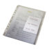 Folder Leitz Combifile, z przekładkami, biały, folia 3 szt., 200 mic.