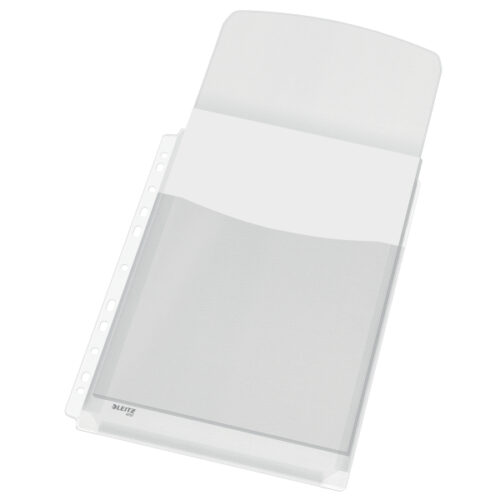 47573003_07.jpg Poszerzane koszulki Leitz, z klapką, A4, 48% PCV z recyklingu, 170 mic.