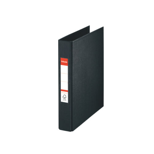 47687_01.jpg Segregator Esselte A5 z 2 kółkami, grzbiet 40 mm, czarny