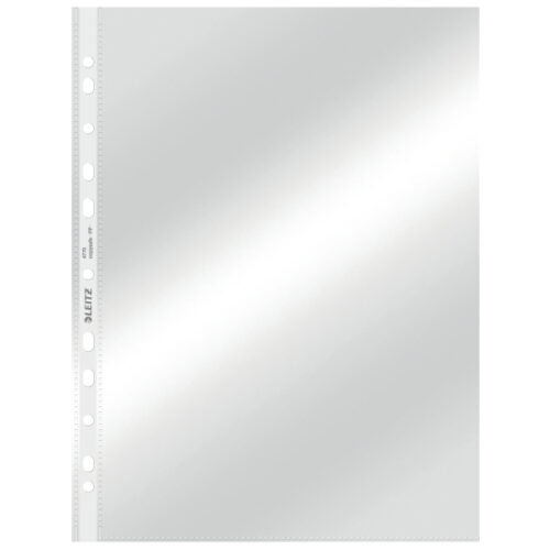 Koszulki krystaliczne Leitz, A4, PP 75 mic.