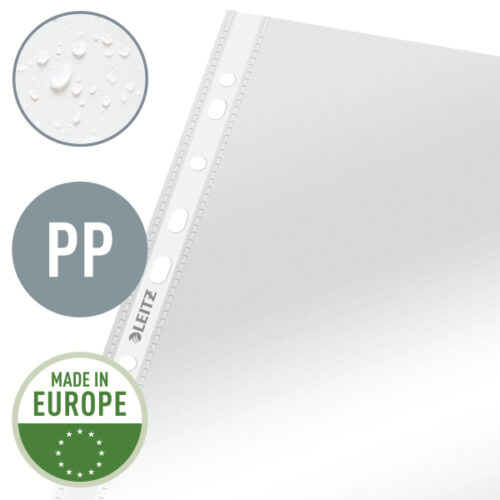 47700002_03.jpg Koszulki krystaliczne Leitz, A4, PP 75 mic.