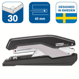 Zszywacz Rapid FS Supreme Omnipress SO30 czarno-szary, 5 lat gwarancji, 30 kartek