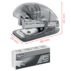 Zszywacz mini Rapid Colour'Breeze F4, 10 kartek, 5 lat gwarancji, zielony