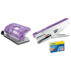 Dziurkacz mini Rapid Colour'Breeze FC5, 10 kartek, 5 lat gwarancji, lawendowy