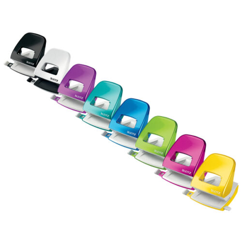 50081001_n_15.jpg Dziurkacz duży metalowy Leitz WOW, biały, 10 lat gwarancji, 30 kartek