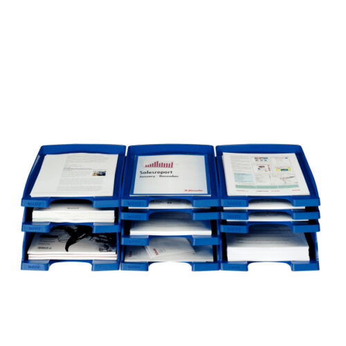 52370003_03.jpg Półka na dokumenty Leitz Plus - Slim, przezroczysty
