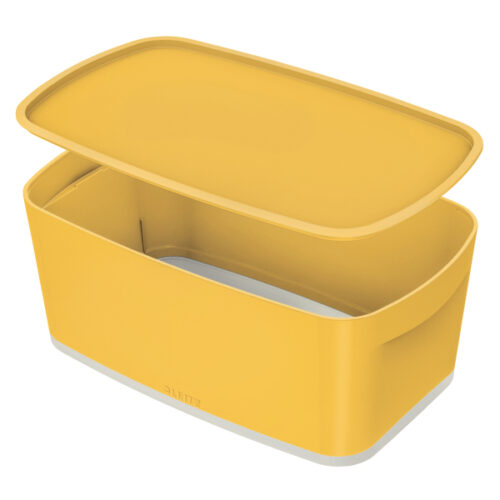 52630019.jpg MyBox Leitz Cosy mały pojemnik z pokrywką, żółty