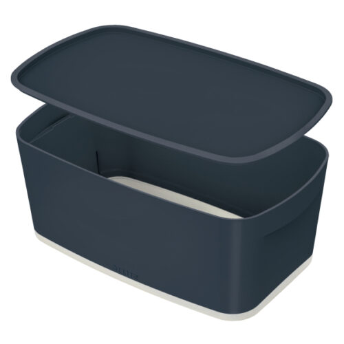 MyBox Leitz Cosy mały pojemnik z pokrywką, szary
