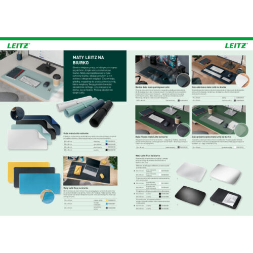 53070003_n_01.jpg Przezroczysta mata Leitz Plus na biurko, 400 x 530 mm, matowa