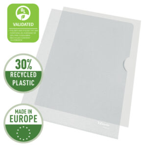 Ofertówki groszkowe Esselte, A5, 30% PP z recyklingu, 115 mic.
