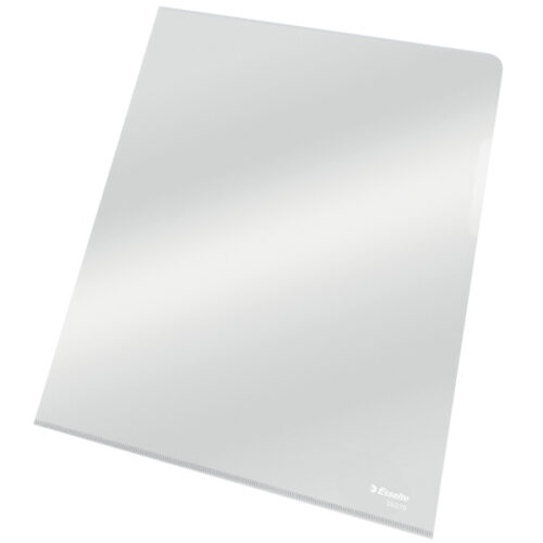 55270_iu_01.jpg Ofertówki krystaliczne Esselte, A4, sztywne, 150 mic., przezroczysty