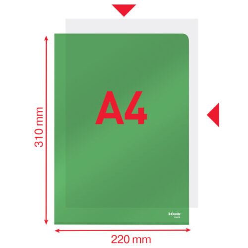 55436_iu_02.jpg Ofertówki krystaliczne Esselte, A4, sztywne, 150 mic., zielony