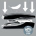 Zszywacz Leitz New NeXXt Softpress Flat Clinch niebieski