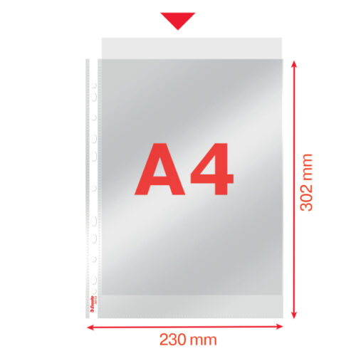 56113_iu_02.jpg Koszulki krystaliczne Esselte, A4, 75 mic.