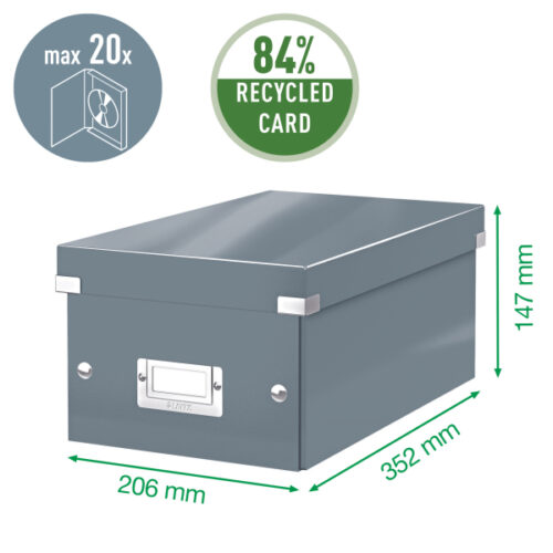 60420095_03.jpg Pudło na DVD Leitz C&S WOW, czarne