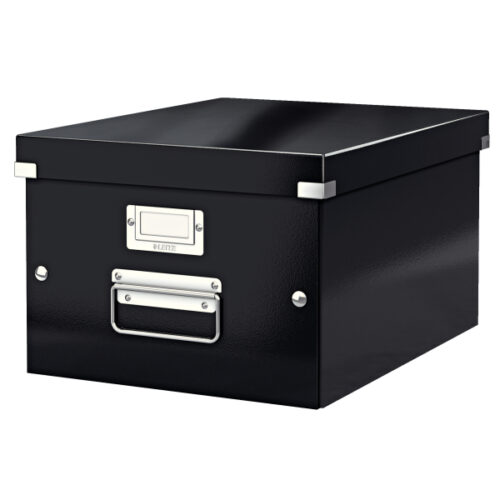 60440095.jpg Pudło uniwersalne Leitz C&S A4 WOW, czarne