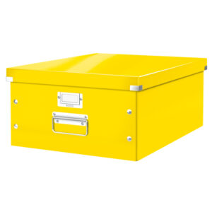 Pudło uniwersalne Leitz C&S A3 WOW, żółte