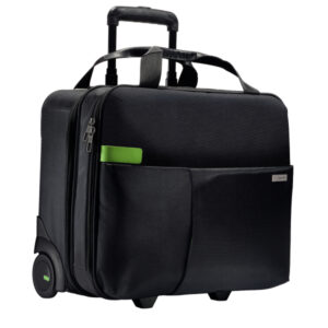 Torba na kółkach Smart na laptopa 15.6'', czarna