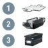 Pudło uniwersalne Leitz C&S WOW L, różowe