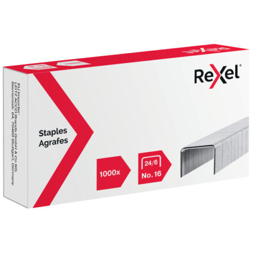 6121_01.jpg Zszywki Rexel No.16 24/6 opakowanie