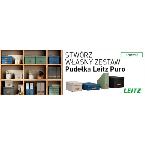 61470012_n_08.jpg Pudełko do przechowywania Leitz Puro z pokrywką, małe, 7 l, z tektury w 100% z recyklingu, 2 szt., beżowe