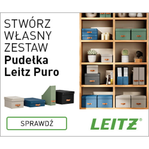 61470095_n_12.jpg Pudełko do przechowywania Leitz Puro z pokrywką, małe, 7 l, z tektury w 100% z recyklingu, 2 szt., czarne
